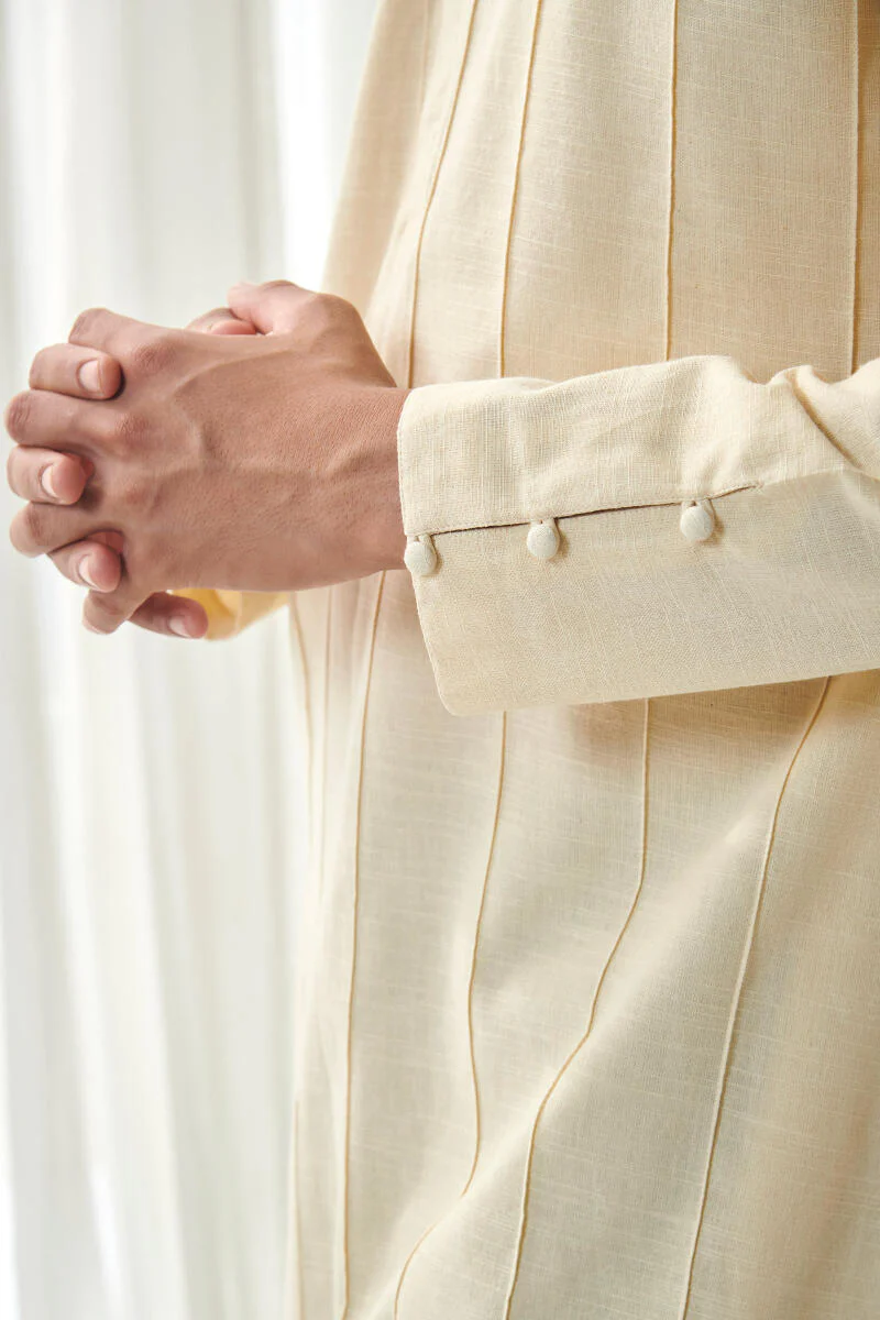 Zaid Aarav Handloom Kurta - Image 4
