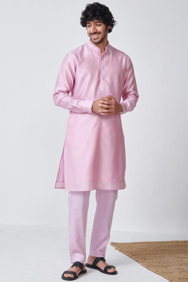 Zaid Ahaan Chanderi Kurta - Image 2