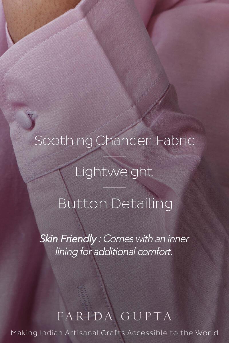 Zaid Ahaan Chanderi Kurta - Image 6