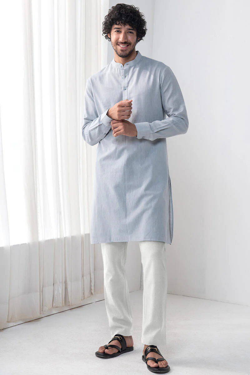 Zaid Faiz Handloom Kurta - Image 3