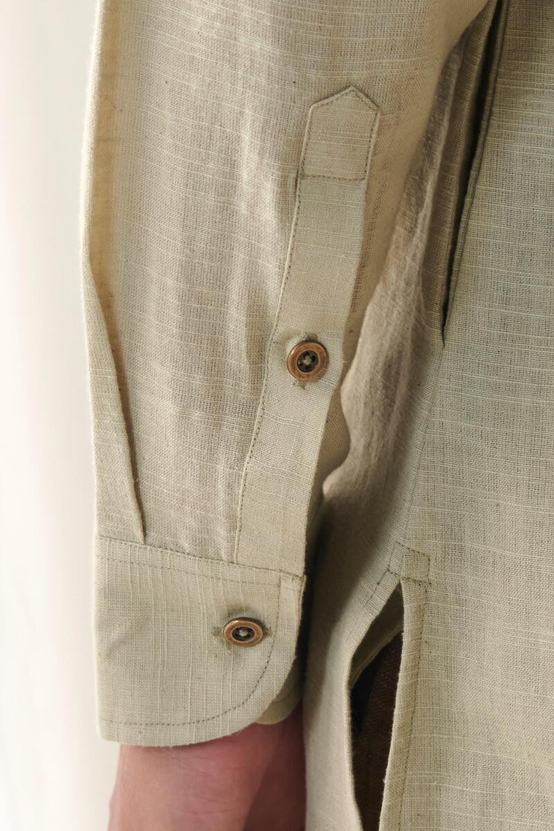 Zaid Green Handloom Kurta - Image 4