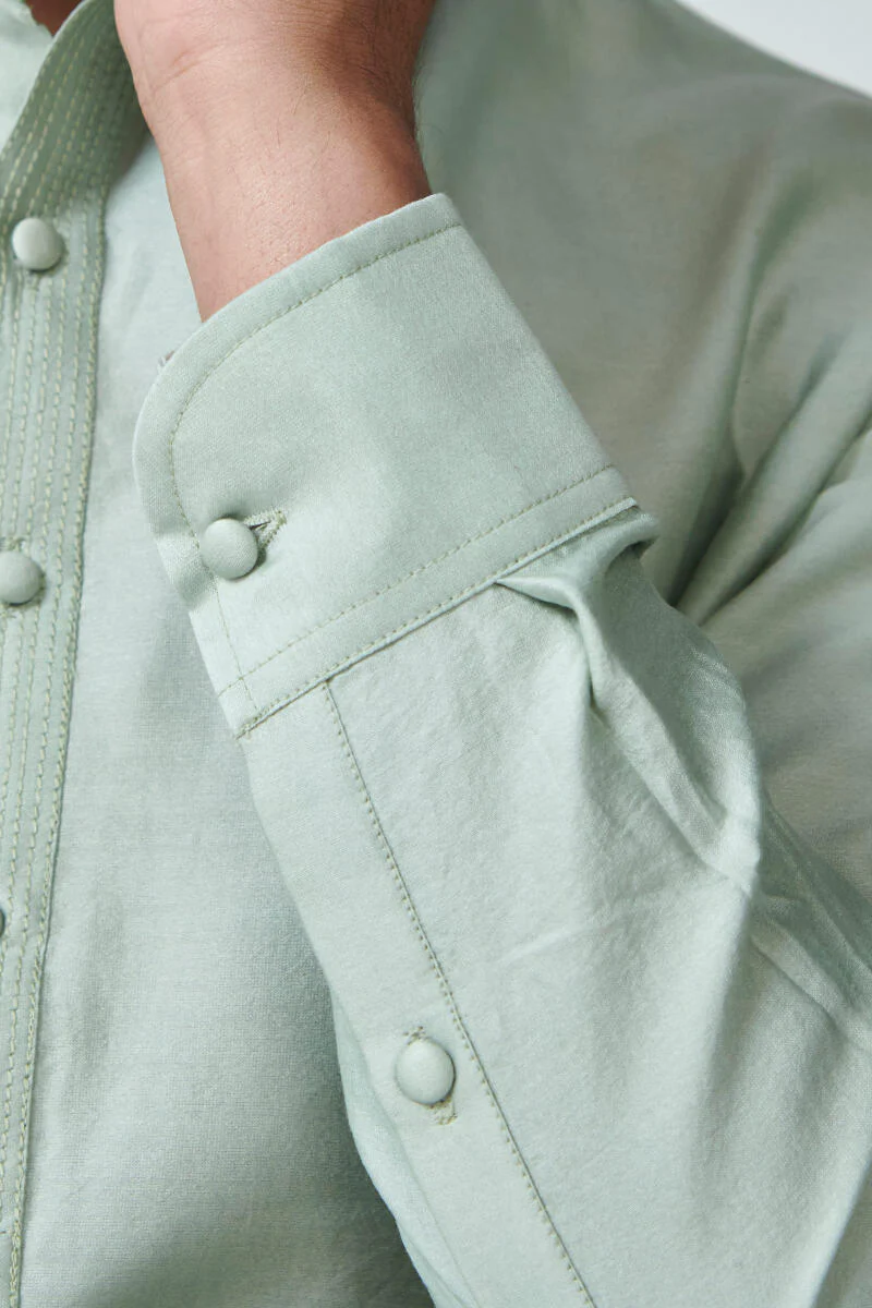 Zaid Kiaan Chanderi Kurta - Image 4