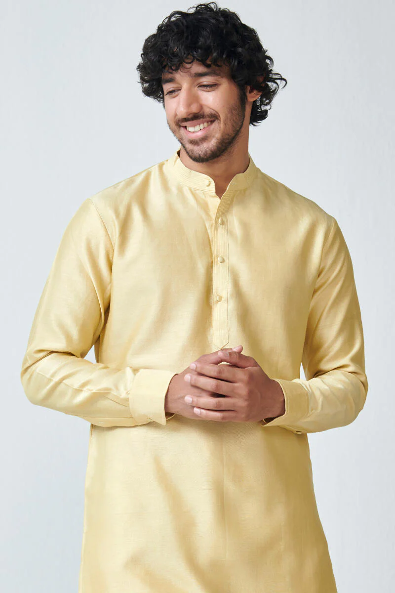 Zaid Manan Chanderi Kurta
