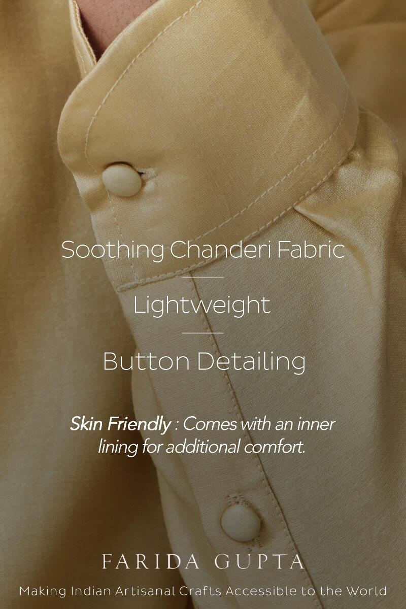 Zaid Manan Chanderi Kurta - Image 6