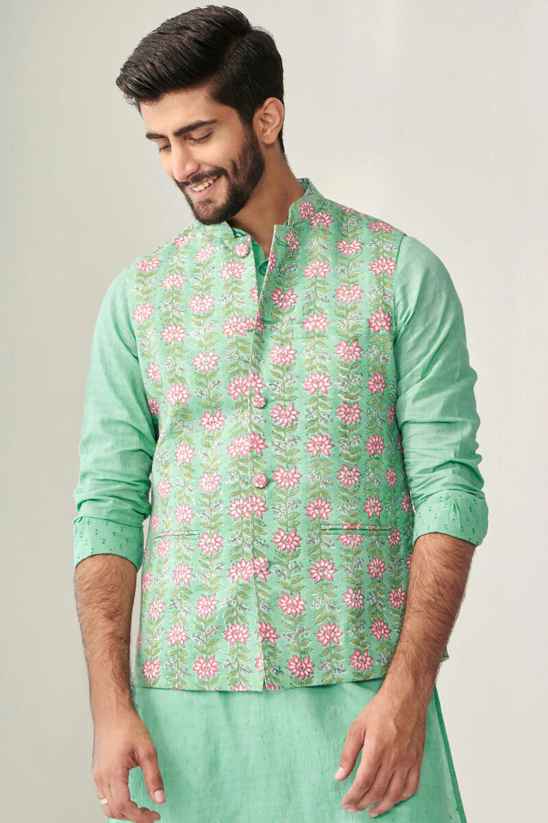 Zaid Mihir Sanganeri Nehru Jacket