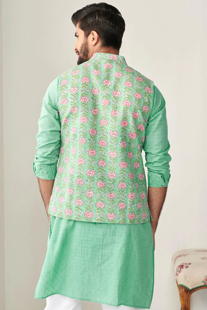 Zaid Mihir Sanganeri Nehru Jacket - Image 6