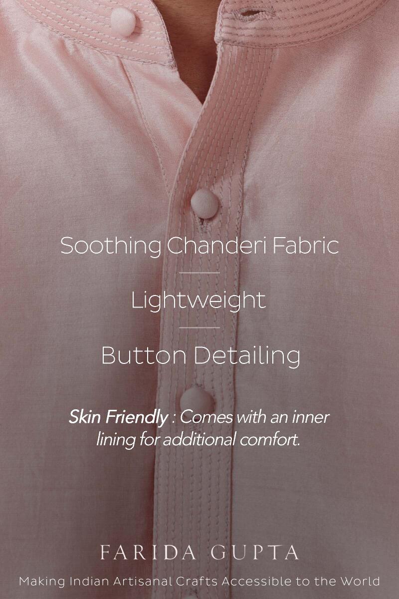 Zaid Samar Chanderi Kurta - Image 6