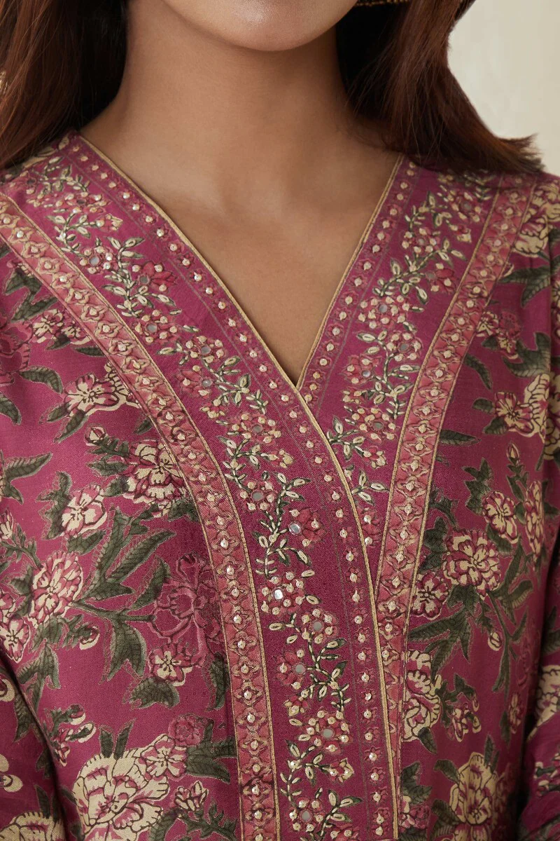 Zeenat Shirin Sanganeri Kurta - Image 5