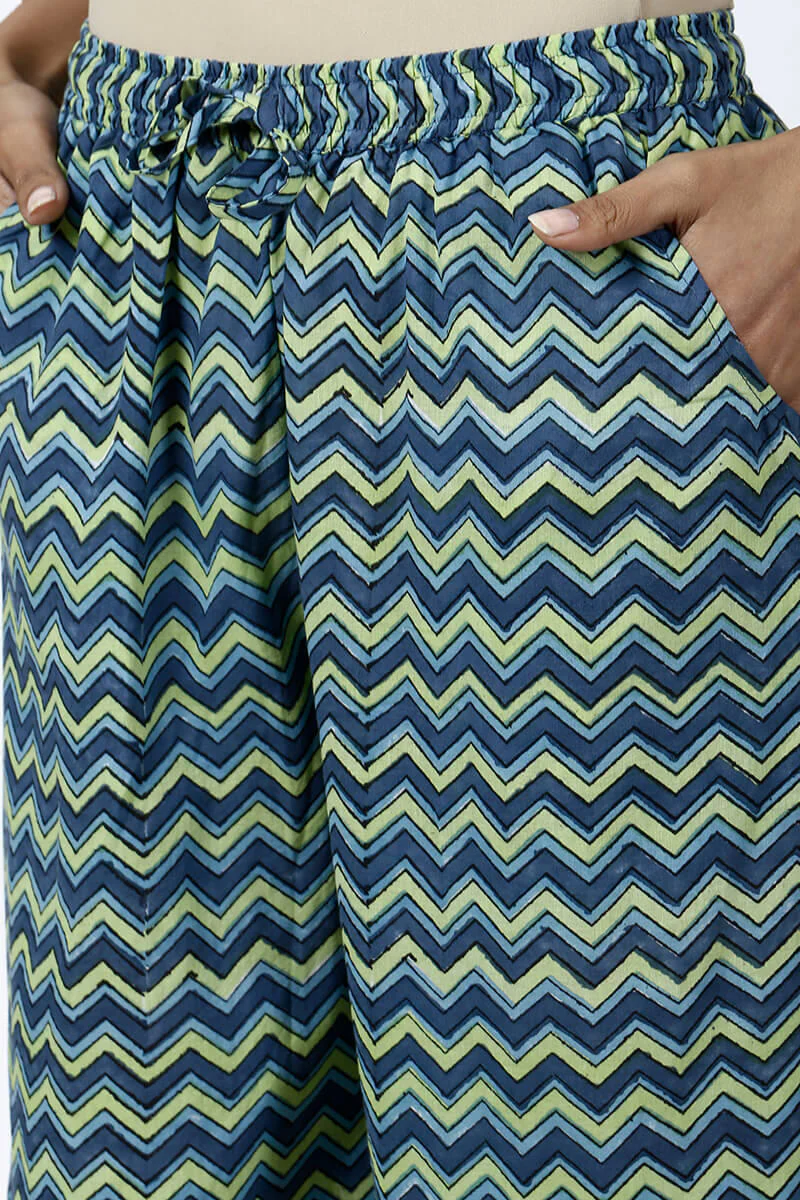 Zig zag blue - Image 5