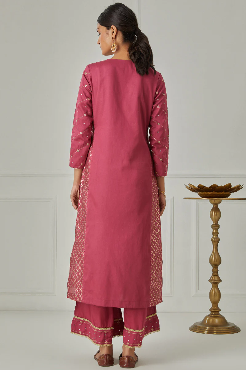 Zubeida Farhat Vegan Silk Kurta - Image 9