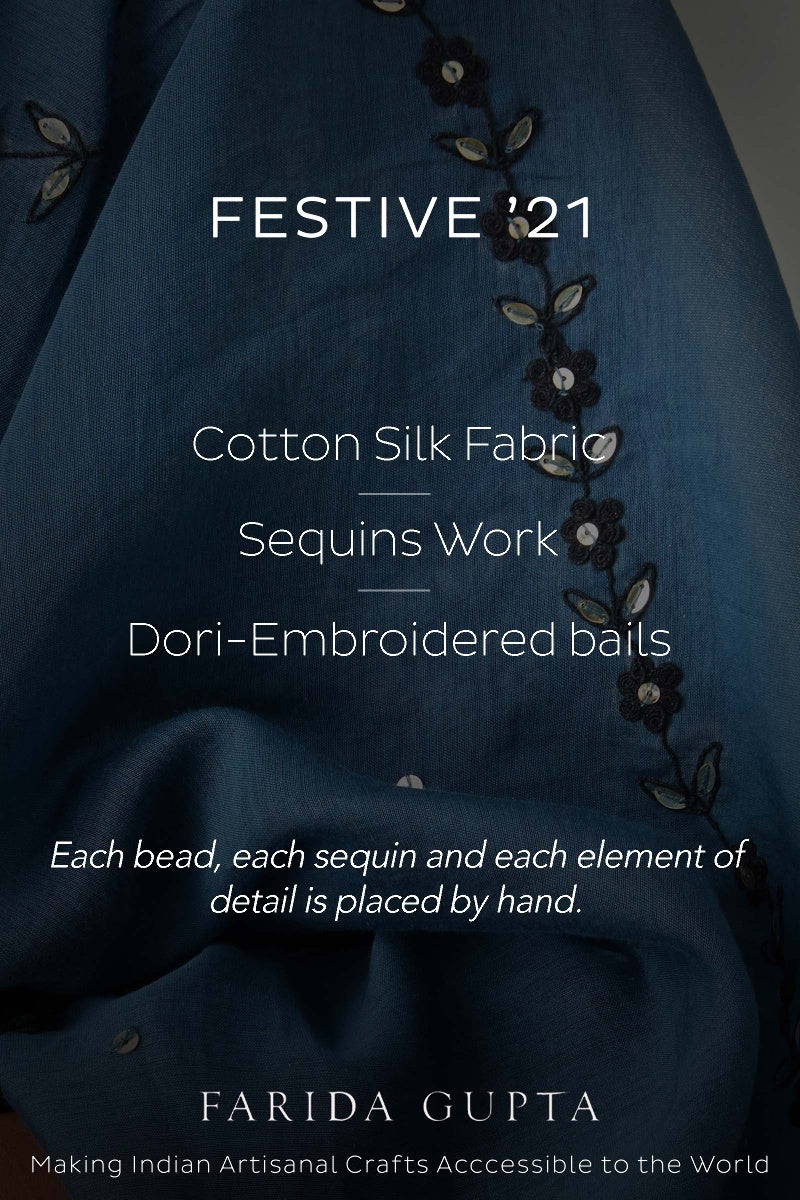 Zubeida Farheen Cotton Silk Dupatta - Image 6