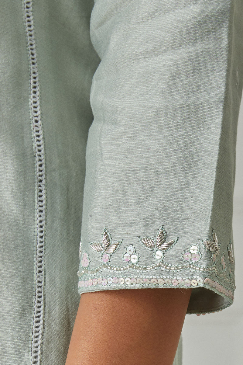 Zubeida Inaya Chanderi Kurta - Image 5