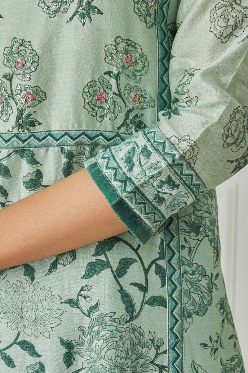 Zubeida Nazia Chanderi Kurta - Image 5