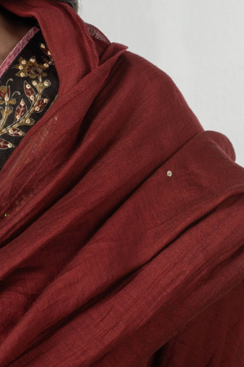 Zubeida Seerat Cotton Silk Dupatta - Image 6