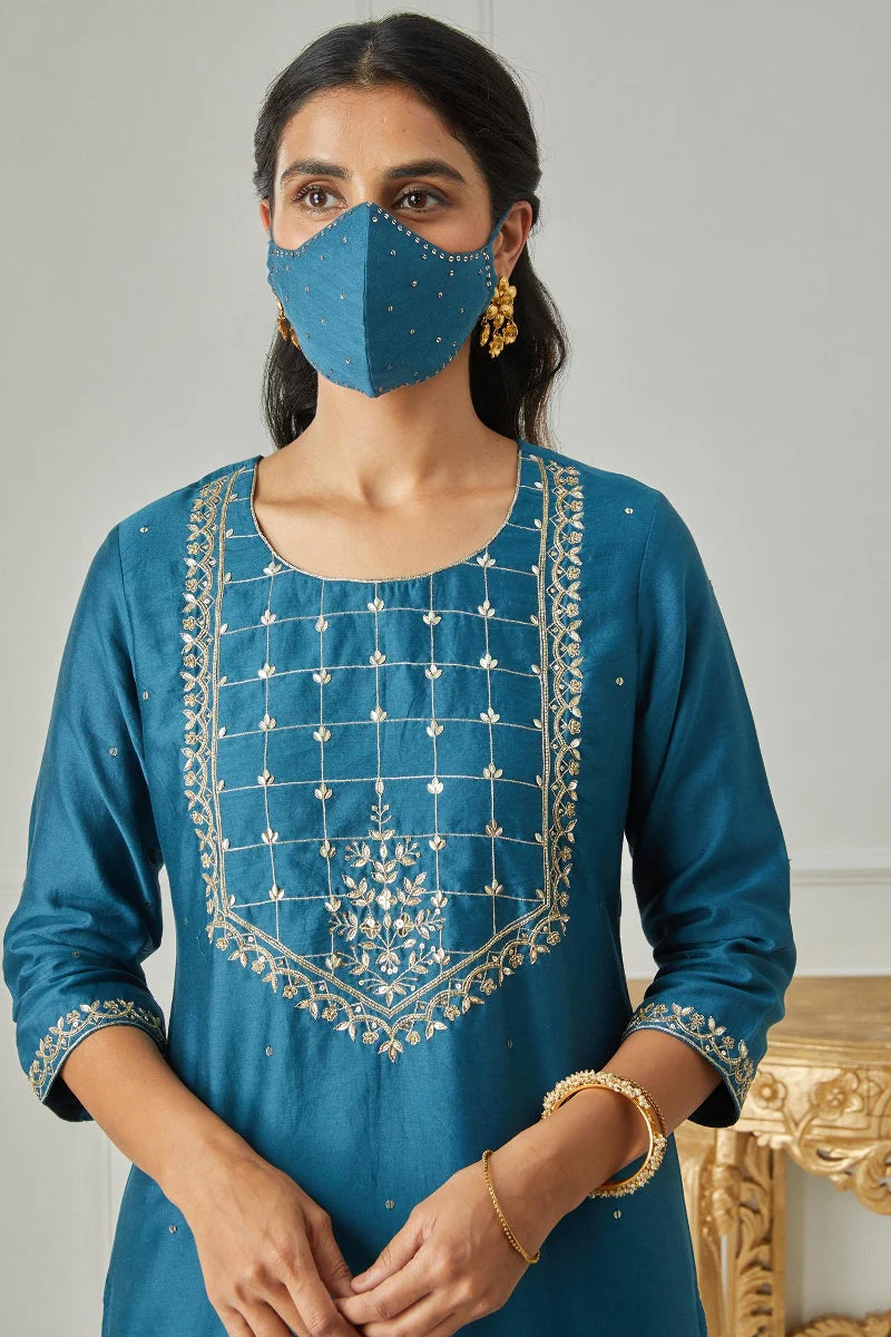 Zubeida Zeenat Chanderi Kurta - Image 7