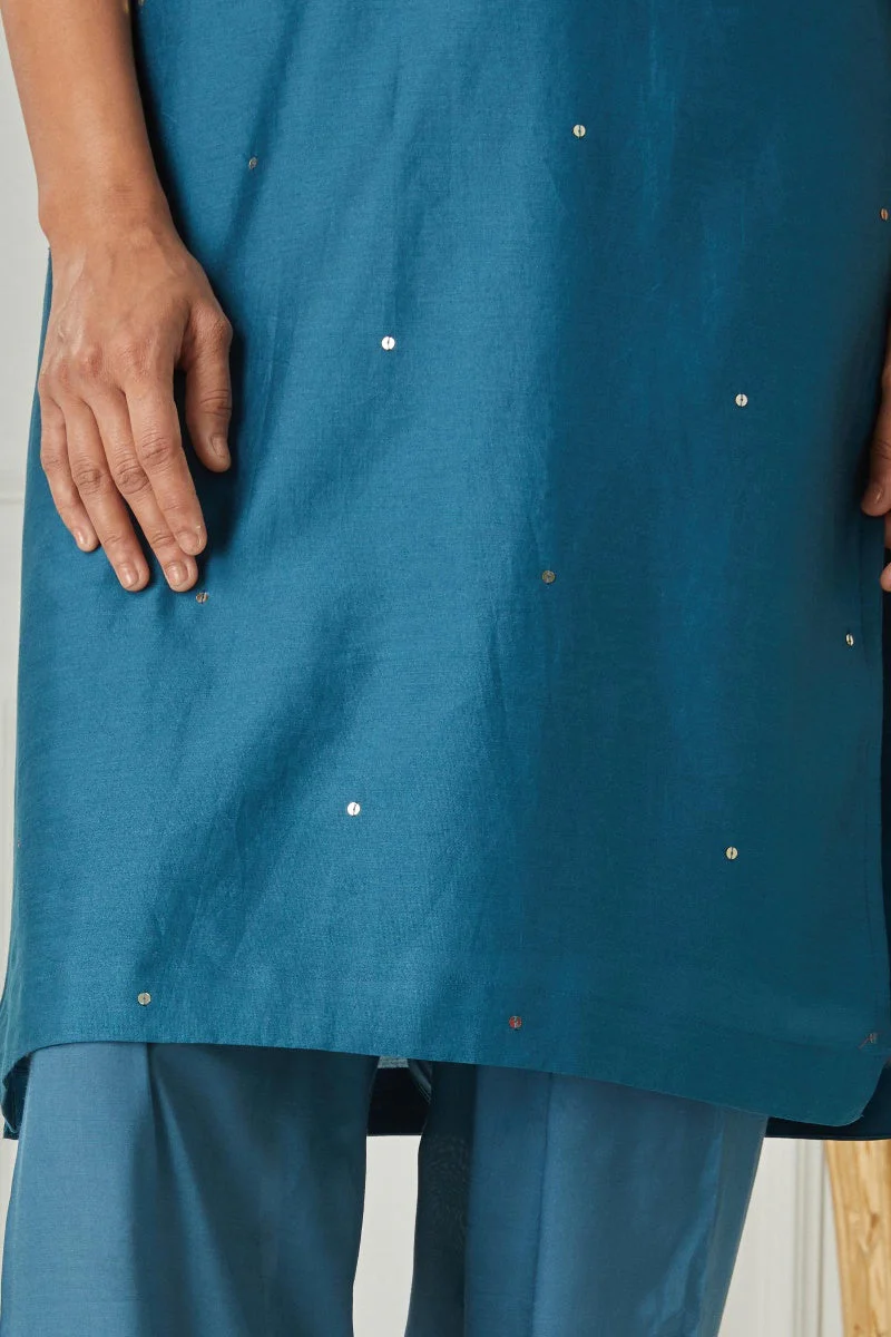 Zubeida Zeenat Chanderi Kurta - Image 9